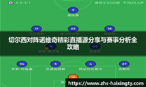 切尔西对阵诺维奇精彩直播源分享与赛事分析全攻略