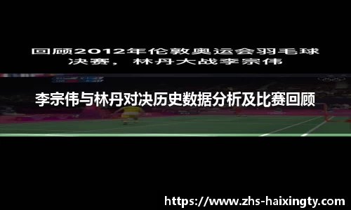 李宗伟与林丹对决历史数据分析及比赛回顾